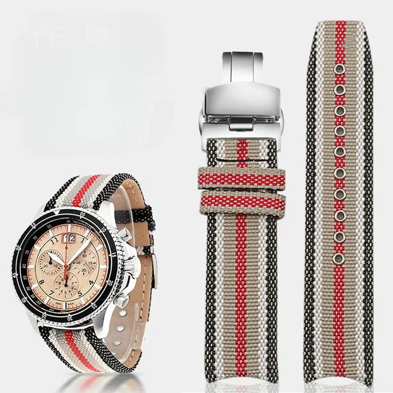 Men'S Accessories Burberry - Bracelets de montre en nylon tissé