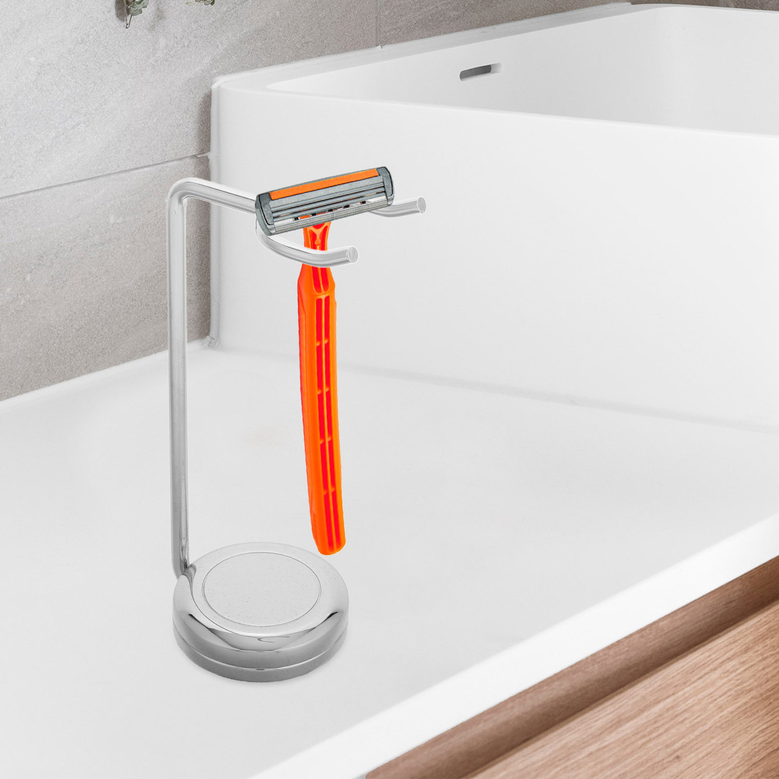 Men'S Accessories Rack - Support de rasoir et brosse à