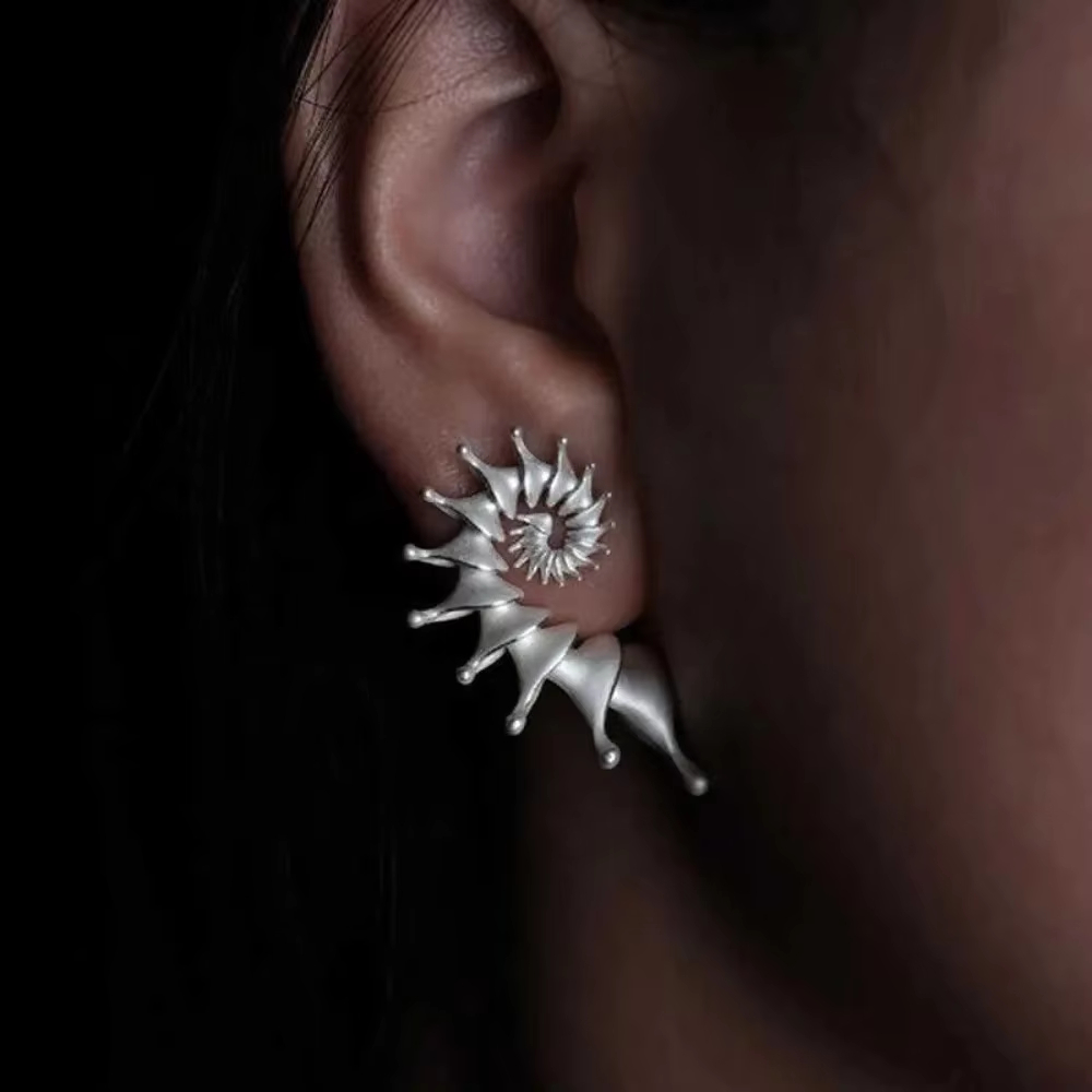 Men'S Vacation Accessories - Nouvelles Boucles d'oreilles clous punk stéréo