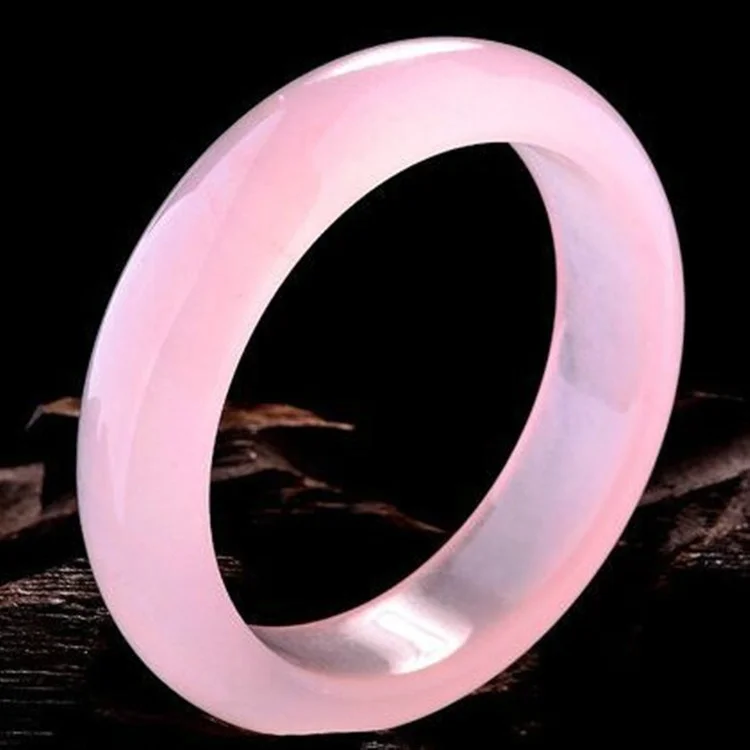 Men Accessories For Hand - Bracelet jonc rose naturel pour hommes