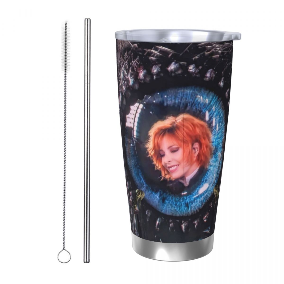 Flask Stainless Steel - Mylene Farmer Nevermore Tasse de voiture
