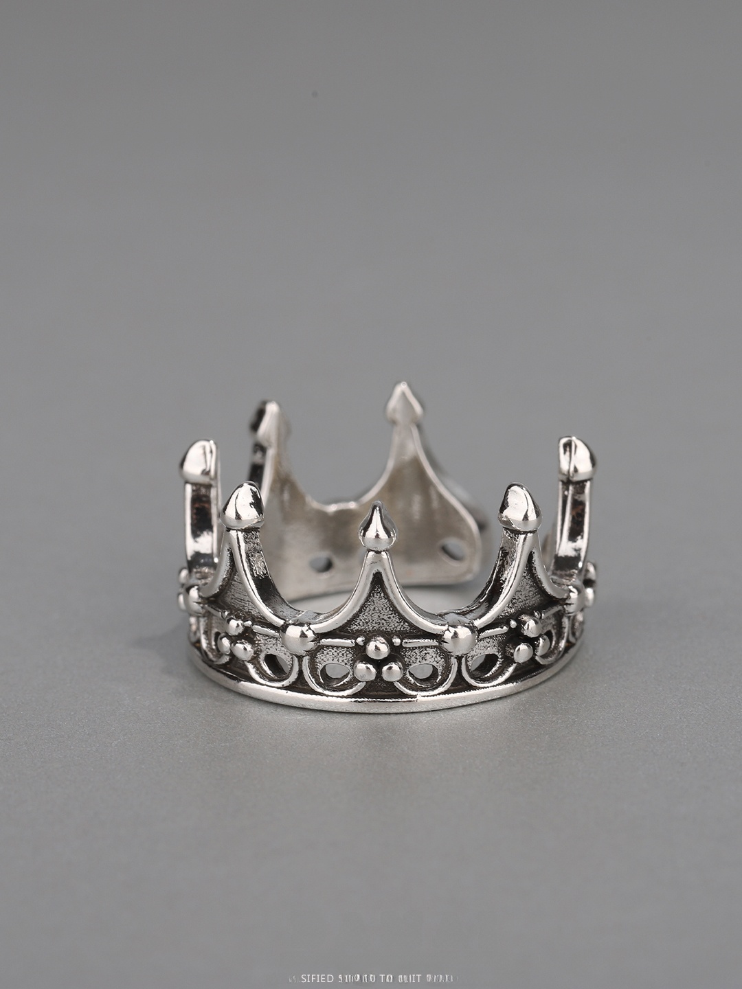 Bague Couronne Gothique Ajusta - Men'S Accessories Rings avis et prix