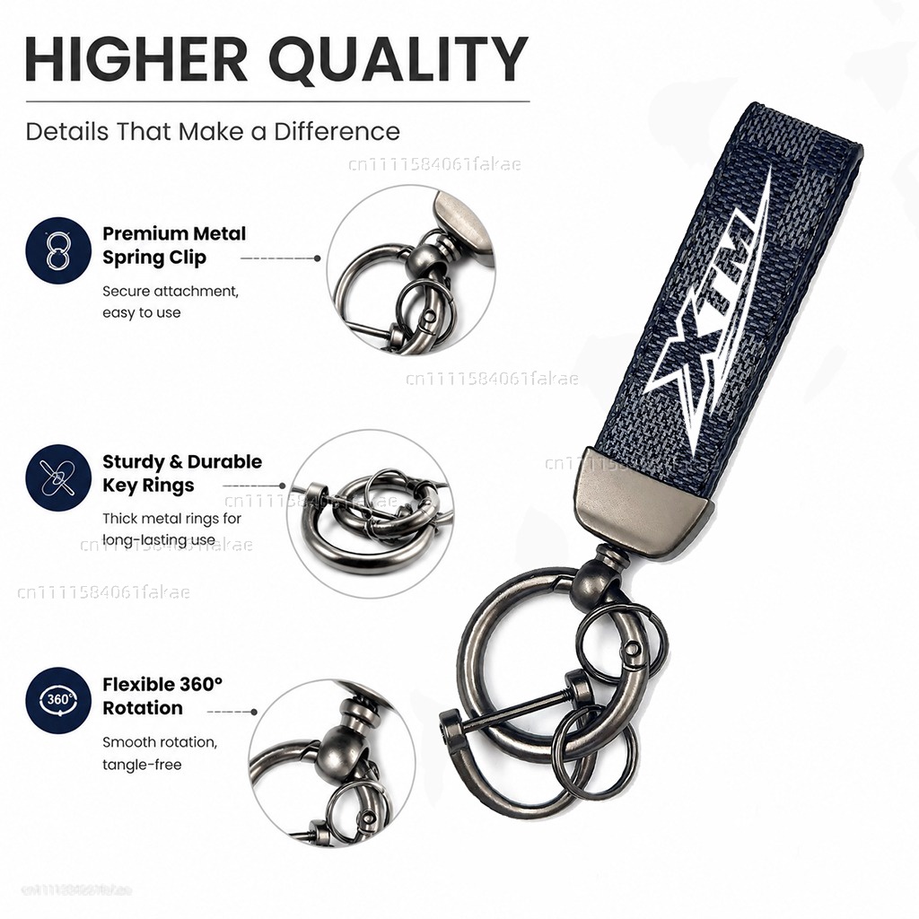 Porte-clés de moto en cuir pou - Men'S Accessories Rings avis et prix