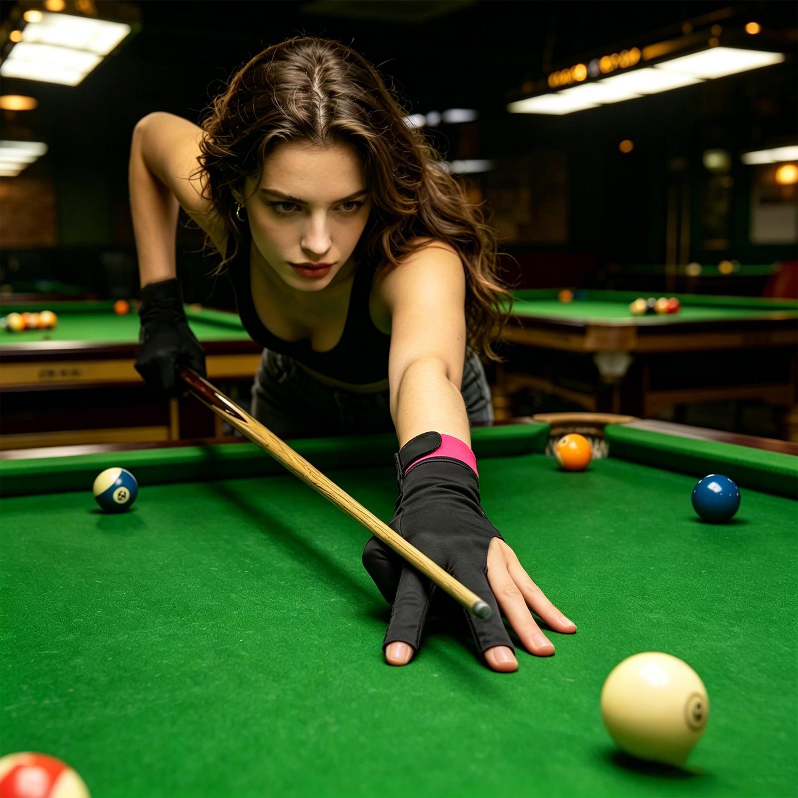 Gant de billard respirant à 3  - Men Accessories For Hand avis et prix