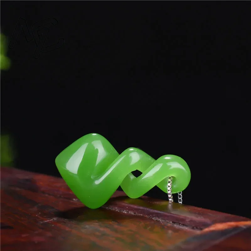 Pendentif en Jade Hetian natur - Men Accessories For Hand avis et prix