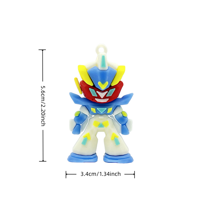 Porte-clés en silicone Gundam, - Men Accessories Bag avis et prix