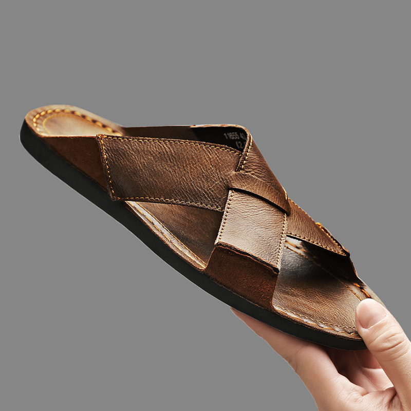 Mode en cuir véritable hommes  - Men'S Accessories Leather avis et prix