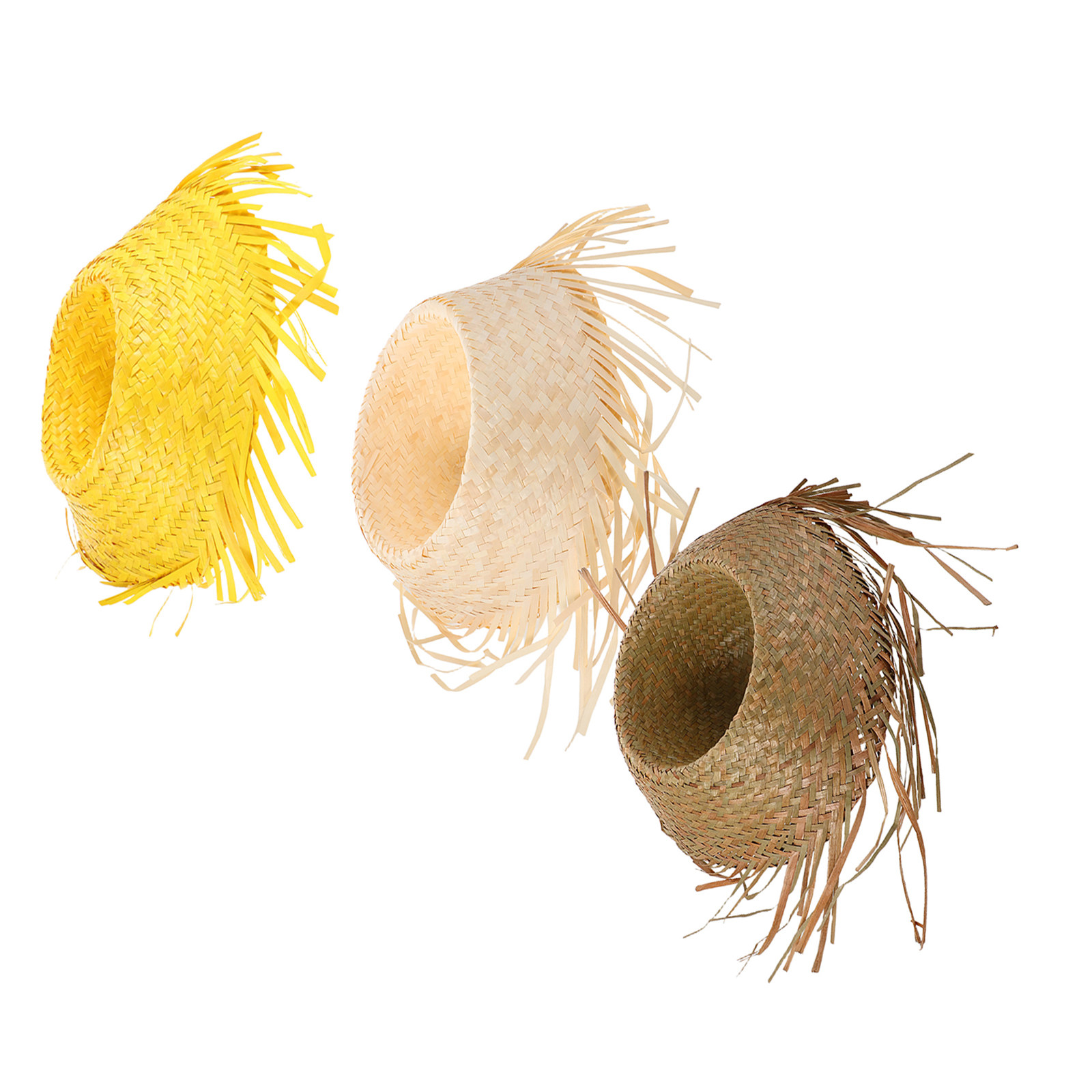 Lot de 3 chapeaux de paille ha - Men'S Vacation Accessories avis et prix