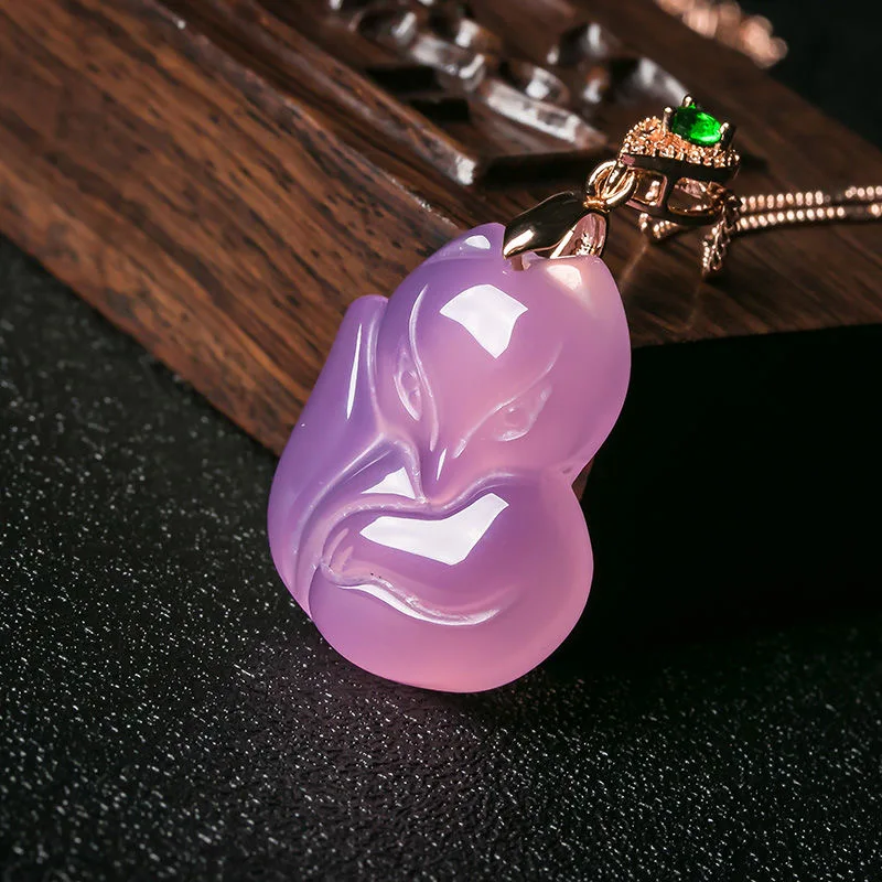 Collier pendentif renard agate - Men Accessories For Hand avis et prix