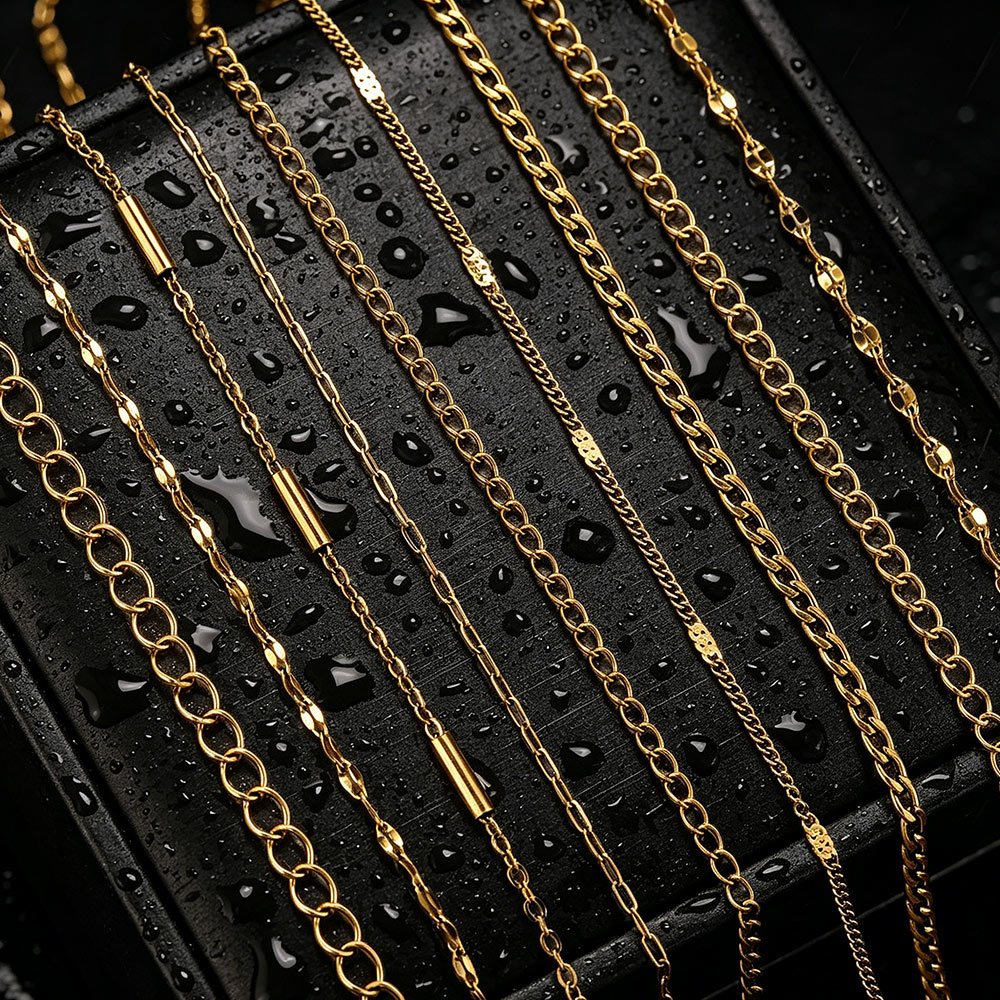 Chaînes croisées longues en ac - Men'S Accessories Chain avis et prix