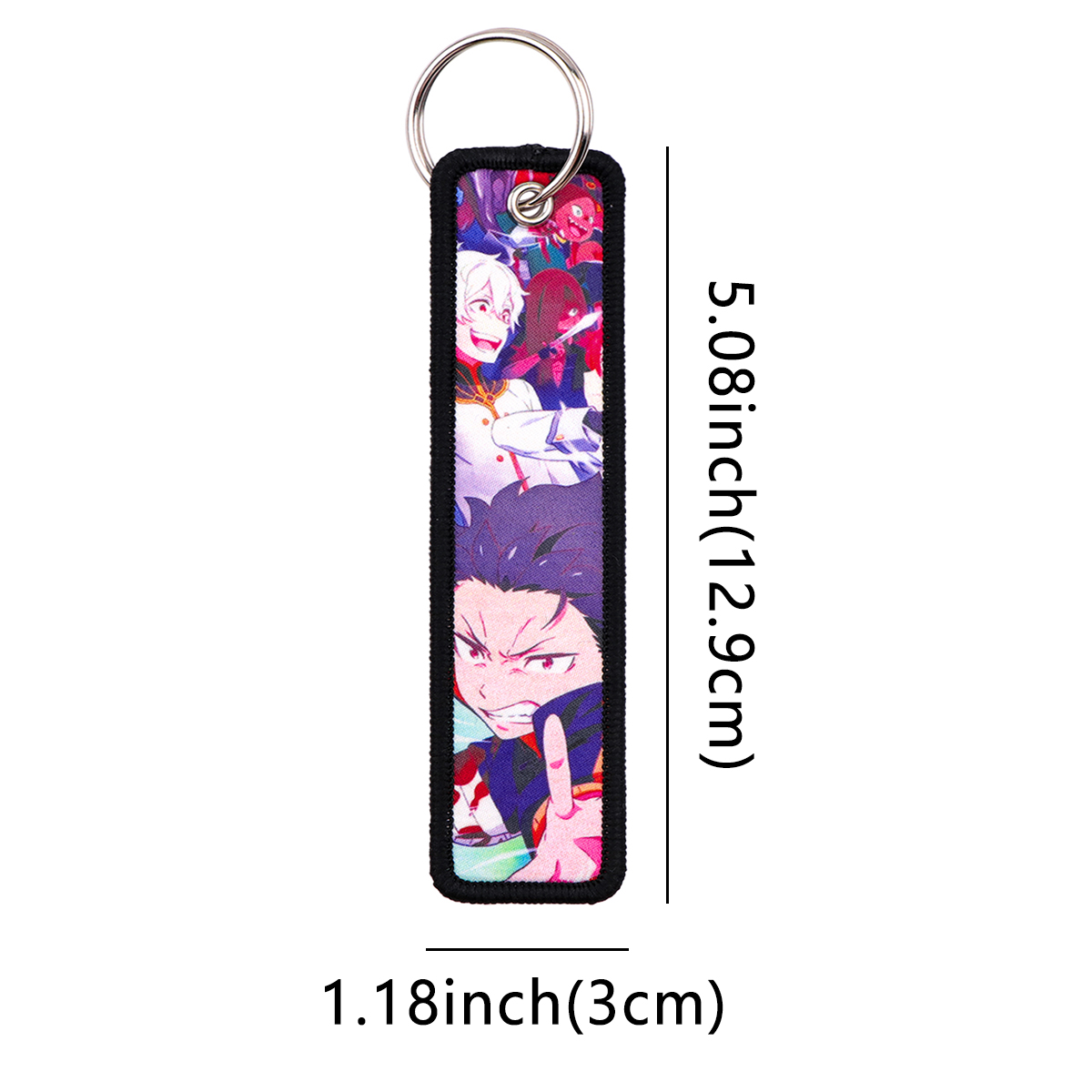 1 pièce Porte-clés brodé Anime - Men'S Accessories Rings avis et prix
