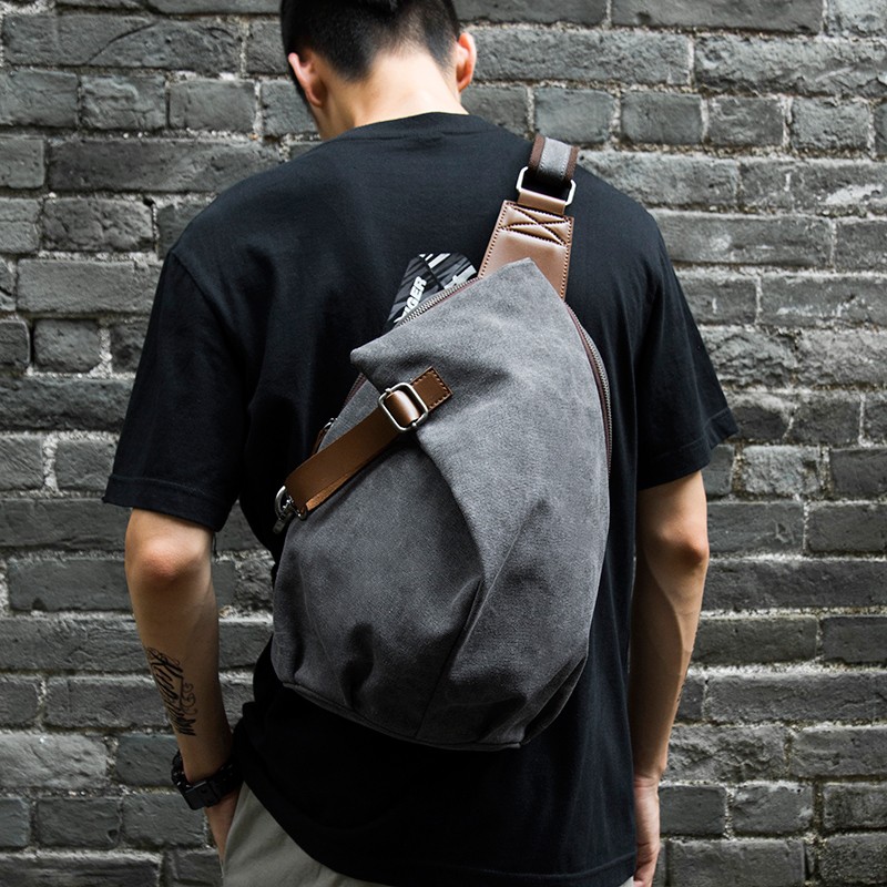 Sac à bandoulière en toile rét - Men'S Accessories Backpack avis et prix