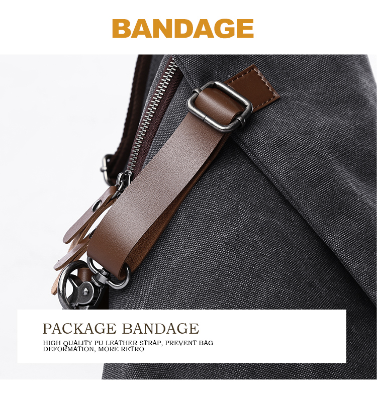 Sac à bandoulière en toile rét - Men'S Accessories Backpack avis et prix
