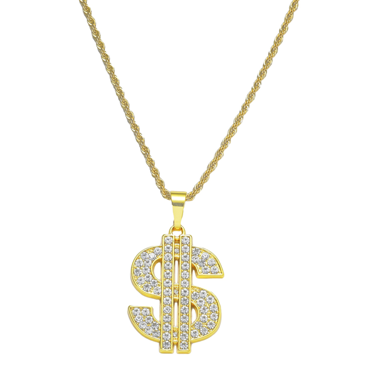 Collier signe dollar pour homm - Men'S Accessories In The 90S avis et prix