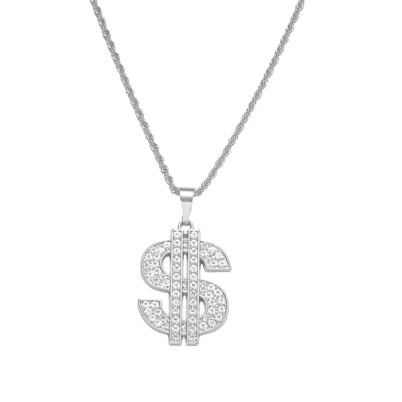 Collier signe dollar pour homm - Men'S Accessories In The 90S avis et prix