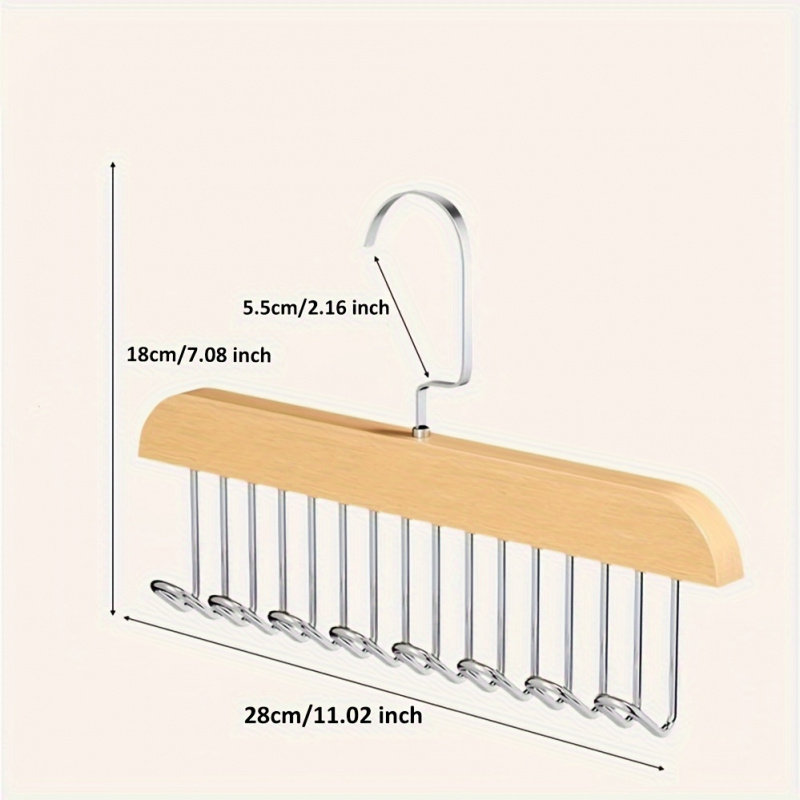 Cintres de rangement en bois T - Men'S Accessories Wardrobe avis et prix