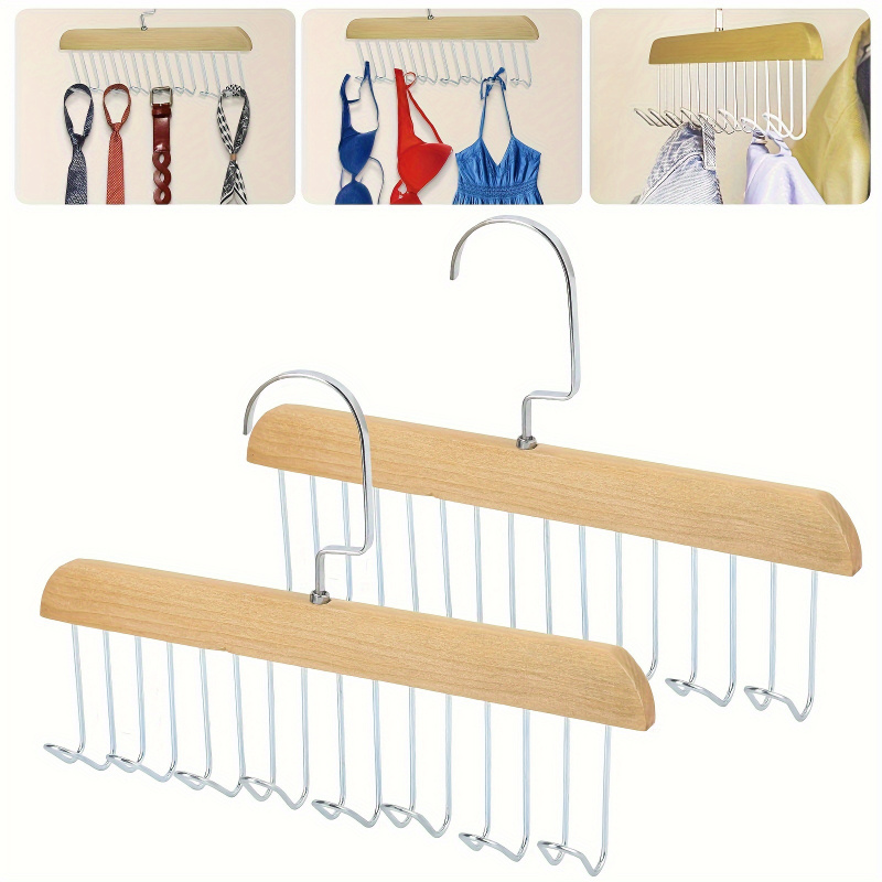 Cintres de rangement en bois T - Men'S Accessories Wardrobe avis et prix