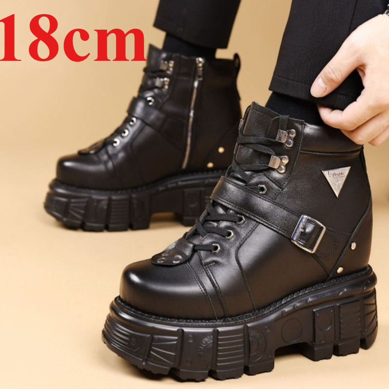 Bottes de moto en cuir véritab - Men'S Accessories Leather avis et prix