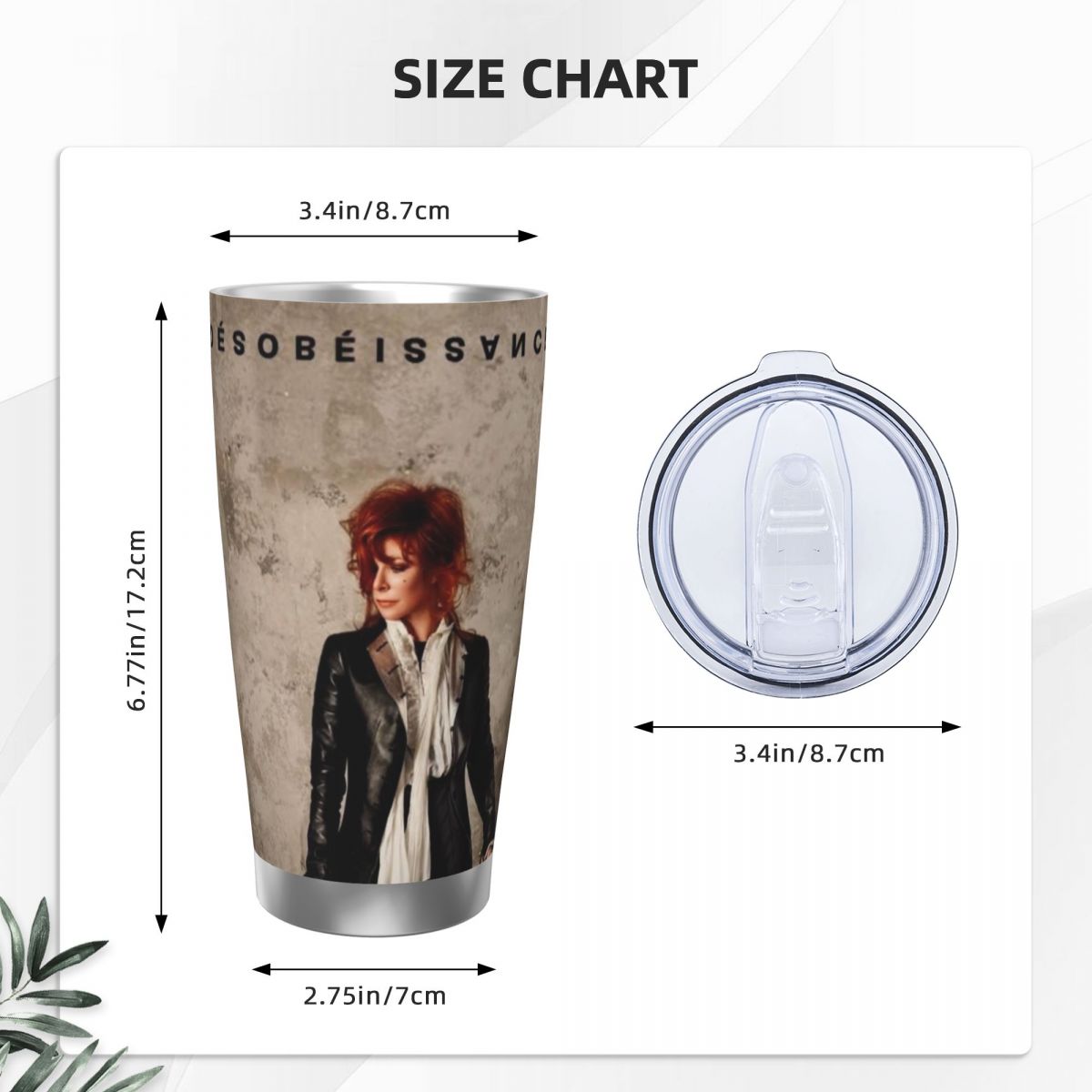 Mylene Farmer Nevermore Tasse  - Flask Stainless Steel avis et prix