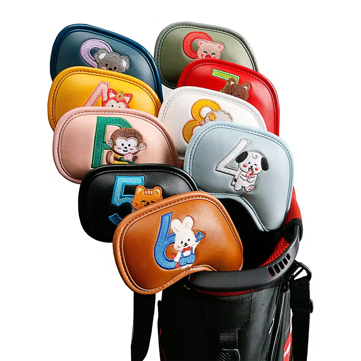 9 housses de tête de fer de go - Men'S Accessories Leather avis et prix